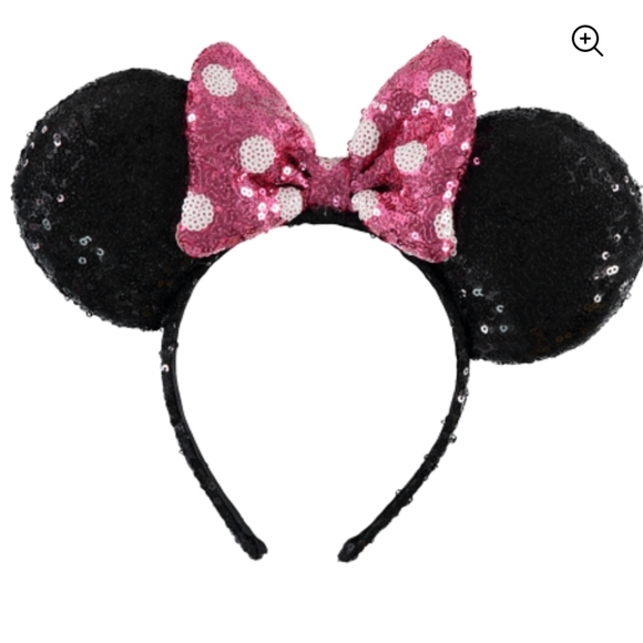 2 New MINNIE MOUSE UNICORN bow HEADBANDS hats - Picture 2 of 13